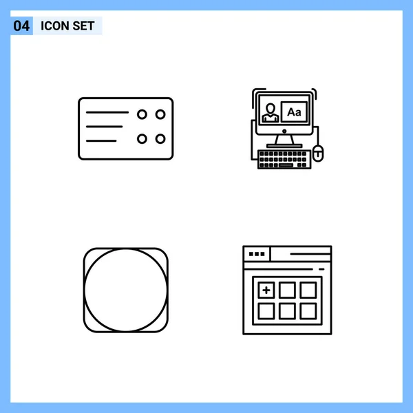 Set van 25 Universele Business Iconen Vector — Stockvector