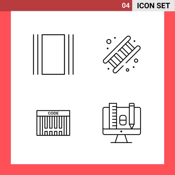 Set de 25 iconos de negocio universales Vector — Vector de stock