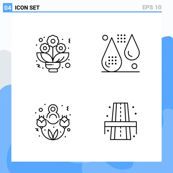 Set de 25 iconos de negocio universales Vector — Archivo Imágenes Vectoriales