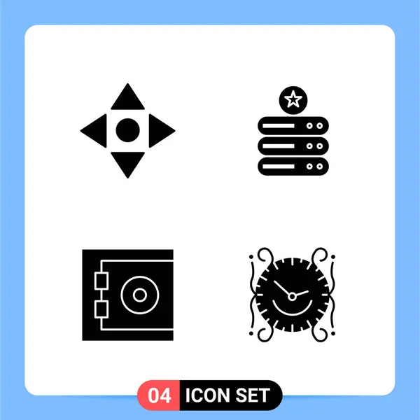 Set Universal Creative Icons Simply Vector Illustrations Web Mobile Apps — Stock Vector