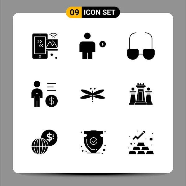 Set Universal Creative Icons Simply Vector Illustrations Web Mobile Apps — Stock Vector