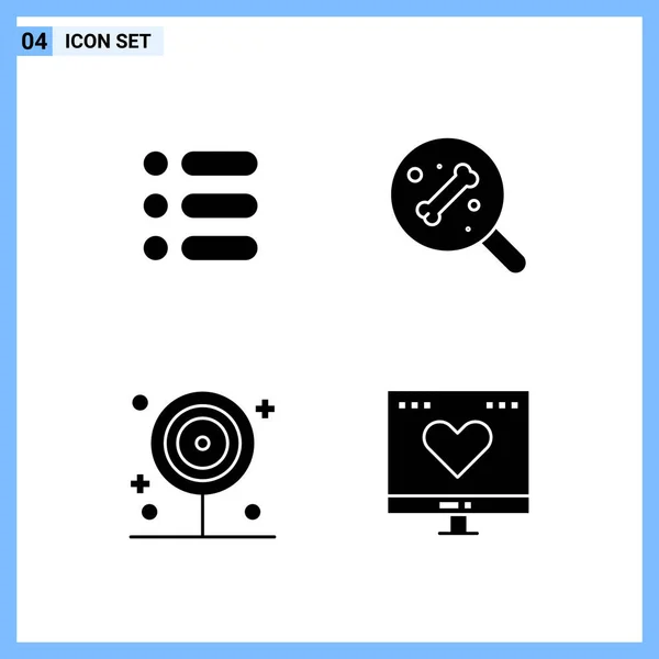 Conjunto de 16 iconos universales Vector de negocios — Vector de stock