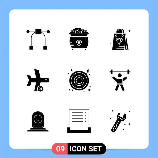 Conjunto Iconos Creativos Universales Simplemente Vector Ilustraciones Para Aplicaciones Web — Vector de stock