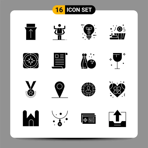 Set Universal Creative Icons Simply Vector Illustrations Web Mobile Apps — Stock Vector