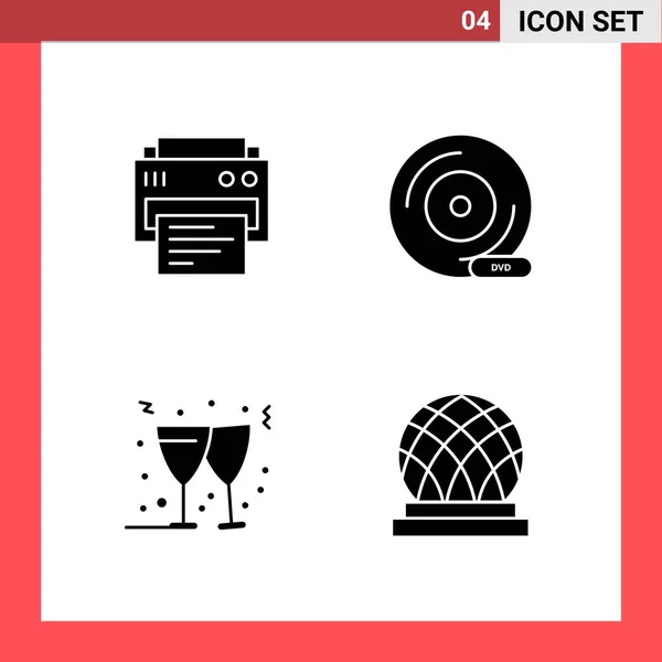 Set Universal Creative Icons Simply Vector Illustrations Web Mobile Apps — Stock Vector