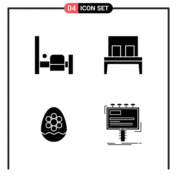 Set Universal Creative Icons Simply Vector Illustrations Web Mobile Apps — Stock Vector