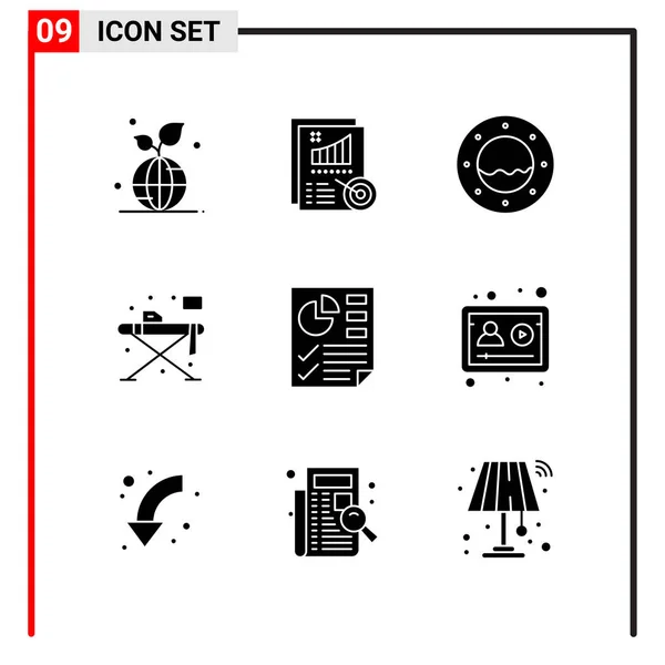 Set Universal Creative Icons Simply Vector Illustrations Web Mobile Apps — Stock Vector