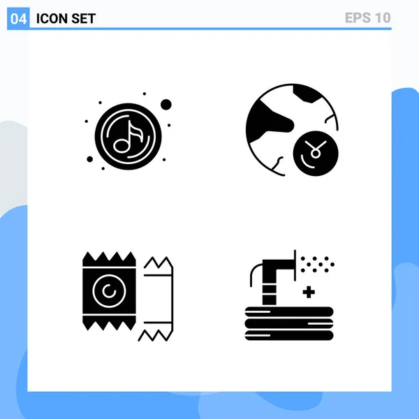 Conjunto Iconos Creativos Universales Simplemente Vector Ilustraciones Para Aplicaciones Web — Vector de stock