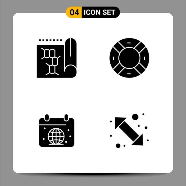 Set Universal Creative Icons Simply Vector Illustrations Web Mobile Apps — Stock Vector