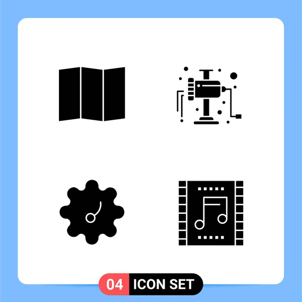 Set Universal Creative Icons Simply Vector Illustrations Web Mobile Apps — Stock Vector