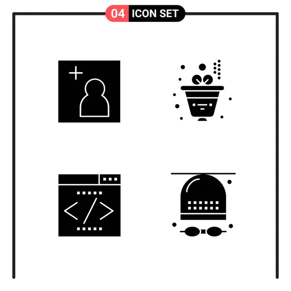 Set of 16 Universal Icons Business Vector — 스톡 벡터