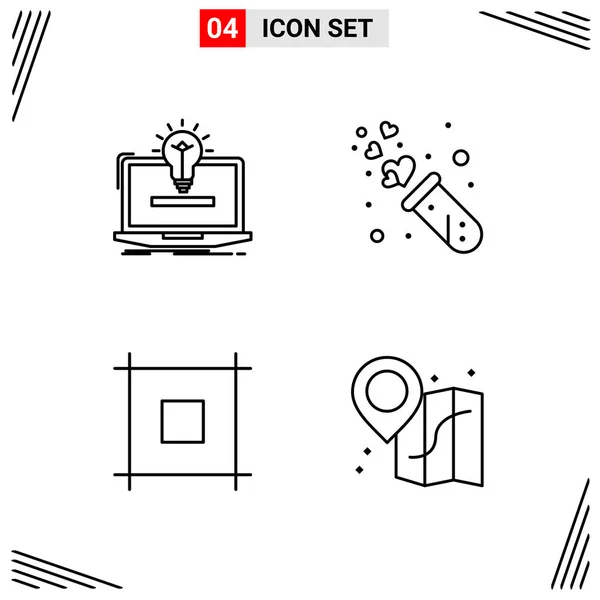 Set de 25 iconos de negocio universales Vector — Vector de stock