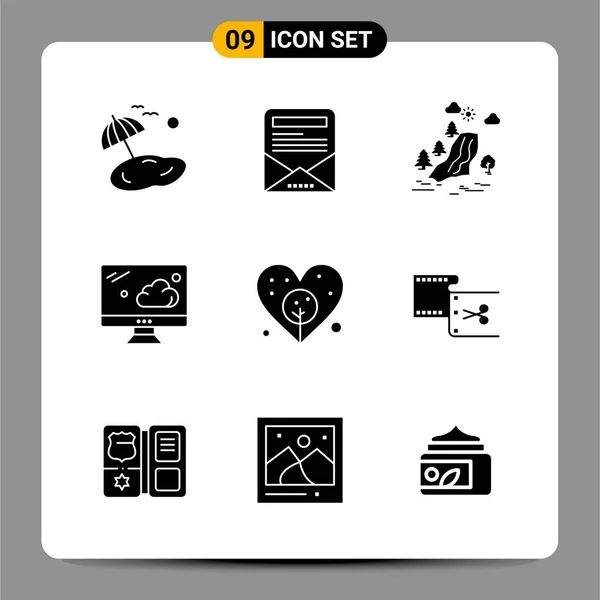 Set of 16 Universal Icons Business Vector — Stock Vector