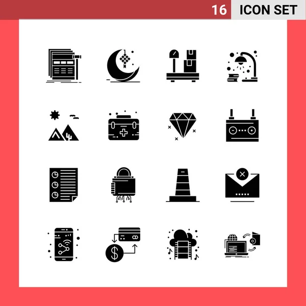 Conjunto Iconos Creativos Universales Simplemente Vector Ilustraciones Para Aplicaciones Web — Archivo Imágenes Vectoriales