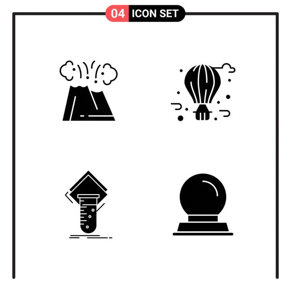 Vector Illustration Icons Set — Stock Vector