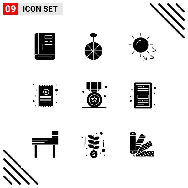 Conjunto Iconos Creativos Universales Simplemente Vector Ilustraciones Para Aplicaciones Web — Vector de stock