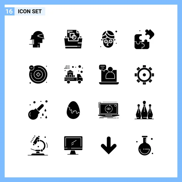 Conjunto Iconos Creativos Universales Simplemente Vector Ilustraciones Para Aplicaciones Web — Vector de stock