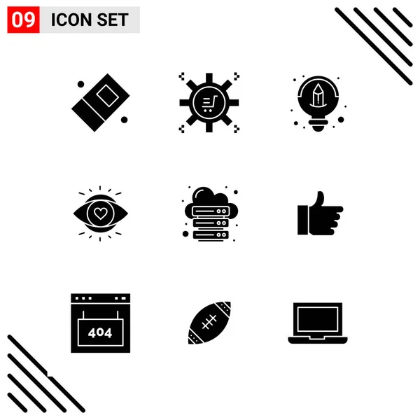 Set Universal Creative Icons Simply Vector Illustrations Web Mobile Apps — Stock Vector