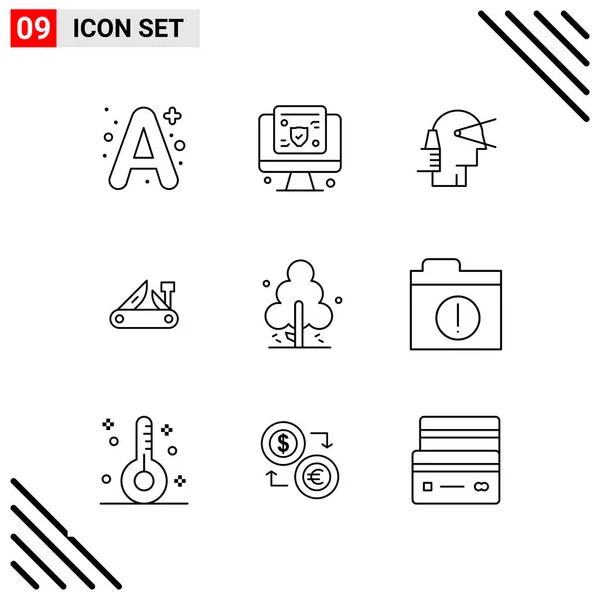 Set van 25 Universele Business Iconen Vector — Stockvector