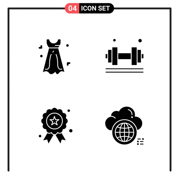 Set Universal Creative Icons Simply Vector Illustrations Web Mobile Apps — Stock Vector