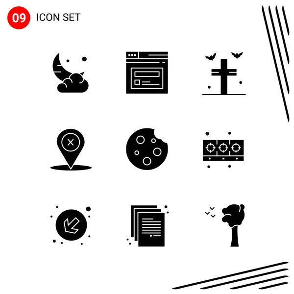 Set de 25 iconos de negocio universales Vector — Vector de stock