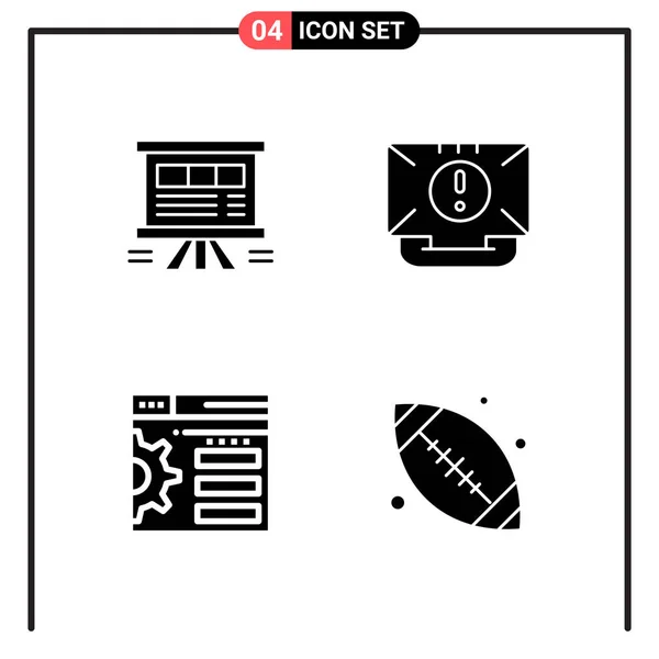 Set of 25 Universal Business Icons Vector — Stock Vector