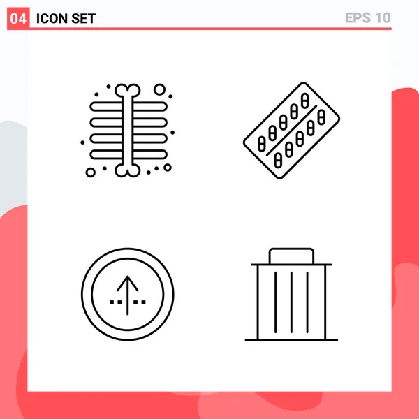 Set de 25 iconos de negocio universales Vector — Vector de stock