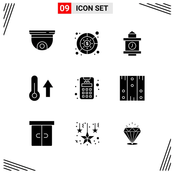 Set de 25 iconos de negocio universales Vector — Vector de stock