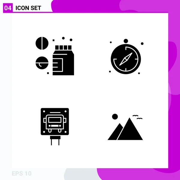 Conjunto Iconos Creativos Universales Simplemente Vector Ilustraciones Para Aplicaciones Web — Vector de stock