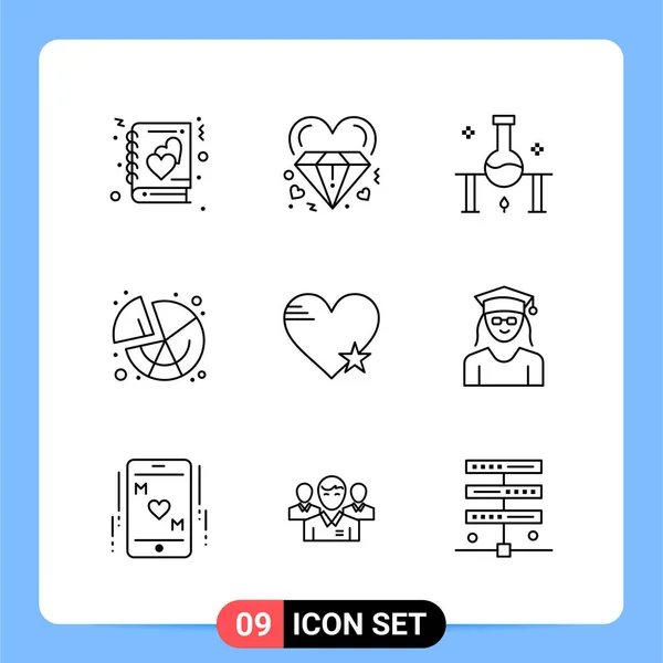 Conjunto Iconos Creativos Universales Simplemente Vector Ilustraciones Para Aplicaciones Web — Vector de stock