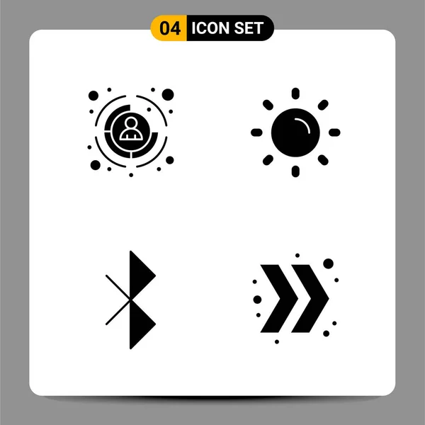 Set de 25 iconos de negocio universales Vector — Vector de stock