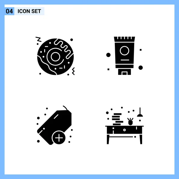 Conjunto Iconos Creativos Universales Simplemente Vector Ilustraciones Para Aplicaciones Web — Vector de stock