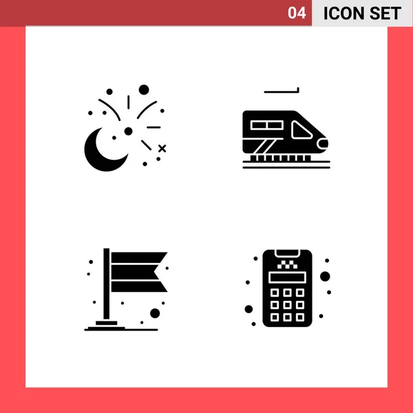 Set Universal Creative Icons Simply Vector Illustrations Web Mobile Apps — Stock Vector