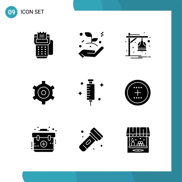 Conjunto Iconos Creativos Universales Simplemente Vector Ilustraciones Para Aplicaciones Web — Vector de stock