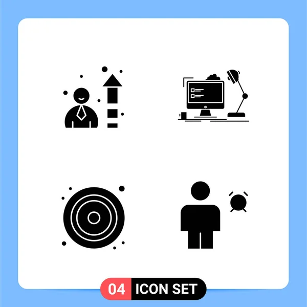 Conjunto Iconos Creativos Universales Simplemente Vector Ilustraciones Para Aplicaciones Web — Archivo Imágenes Vectoriales