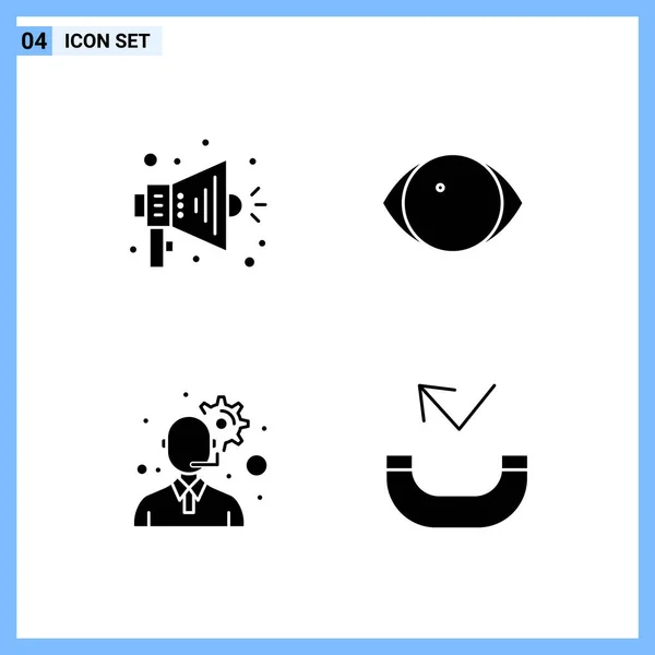 Set Universal Creative Icons Simply Vector Illustrations Web Mobile Apps — Stock Vector