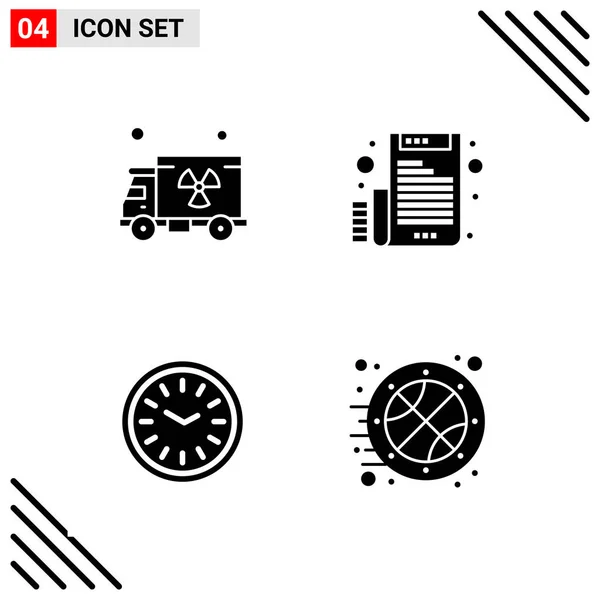 Set Universal Creative Icons Simply Vector Illustrations Web Mobile Apps — Stock Vector