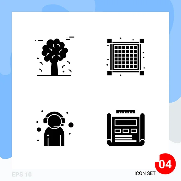 Conjunto Iconos Creativos Universales Simplemente Vector Ilustraciones Para Aplicaciones Web — Vector de stock