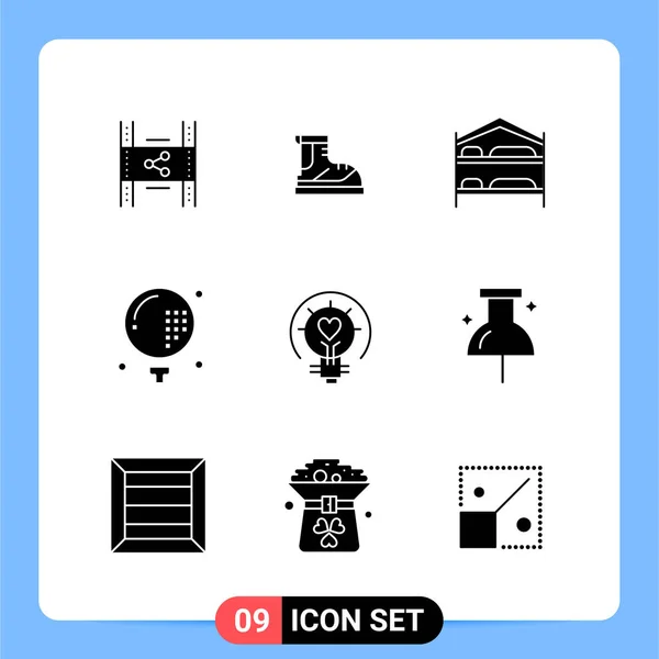 Conjunto Iconos Creativos Universales Simplemente Vector Ilustraciones Para Aplicaciones Web — Vector de stock