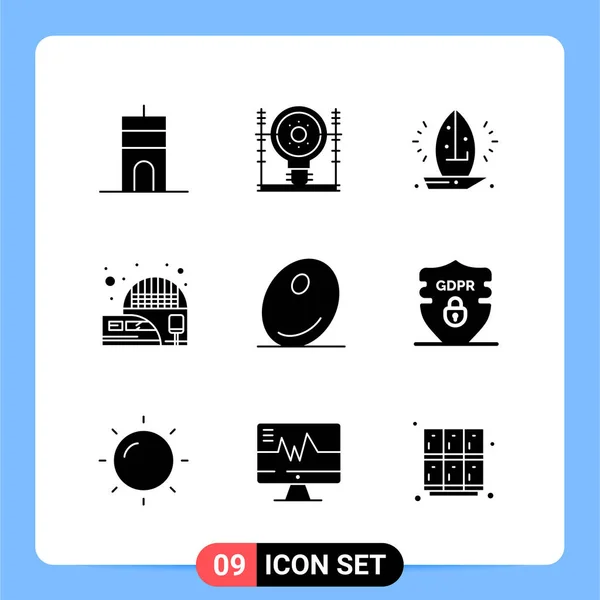 Conjunto Iconos Creativos Universales Simplemente Vector Ilustraciones Para Aplicaciones Web — Vector de stock