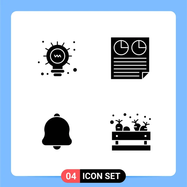 Conjunto Iconos Creativos Universales Simplemente Vector Ilustraciones Para Aplicaciones Web — Vector de stock