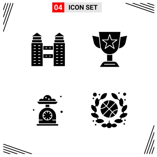 Conjunto Iconos Creativos Universales Simplemente Vector Ilustraciones Para Aplicaciones Web — Vector de stock