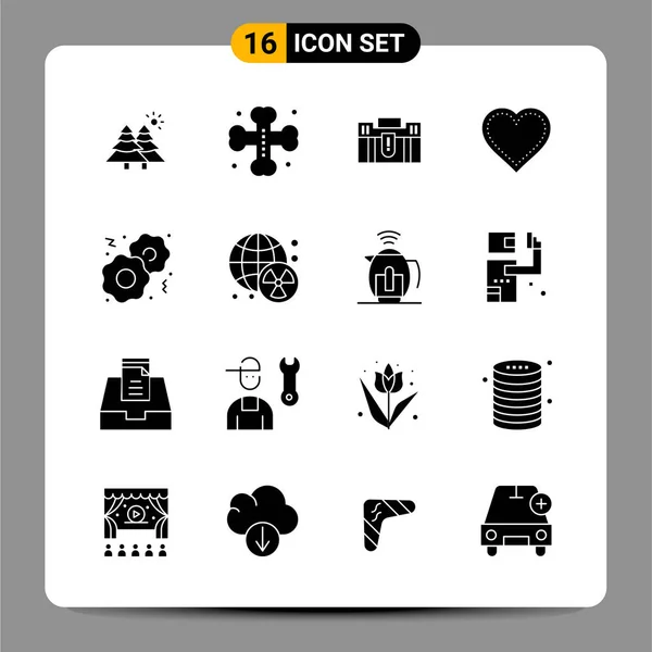 Conjunto Iconos Creativos Universales Simplemente Vector Ilustraciones Para Aplicaciones Web — Vector de stock