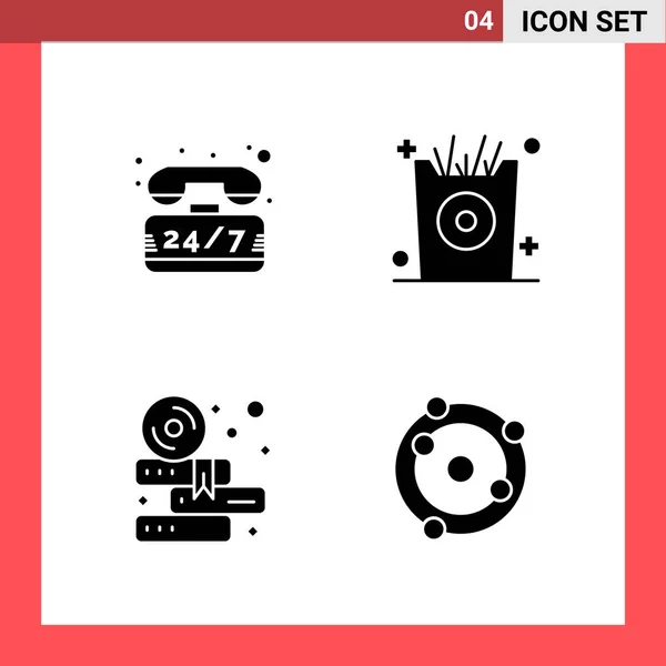 Set of 25 Universal Business Icons Vector — Stock Vector