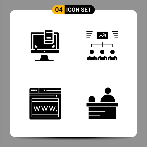 Set Universal Creative Icons Simply Vector Illustrations Web Mobile Apps — Stock Vector