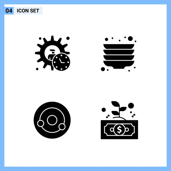 Σύνολο 25 Universal Business Icons Vector — Διανυσματικό Αρχείο