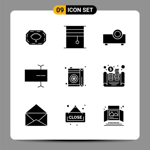 Set de 25 iconos de negocio universales Vector — Vector de stock