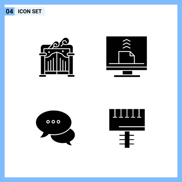 Σύνολο 25 Universal Business Icons Vector — Διανυσματικό Αρχείο