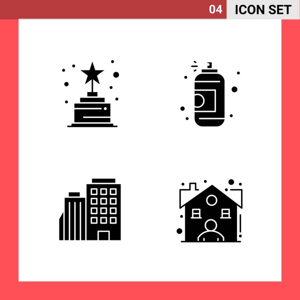 Conjunto Iconos Creativos Universales Simplemente Vector Ilustraciones Para Aplicaciones Web — Vector de stock