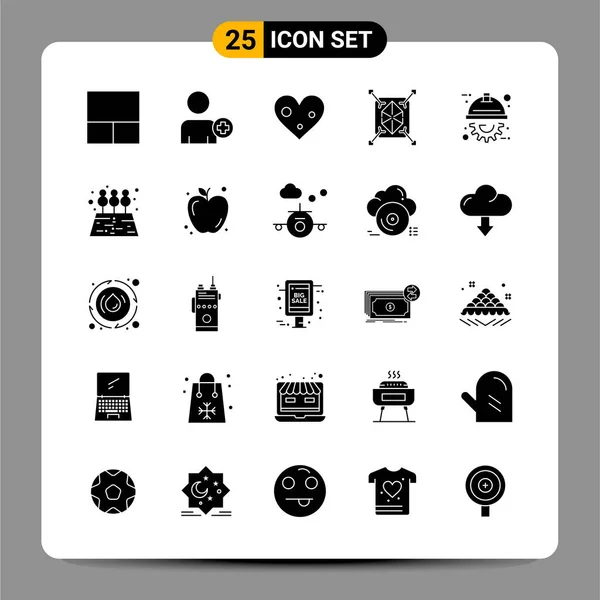 Set Universal Creative Icons Simply Vector Illustrations Web Mobile Apps — Stock Vector